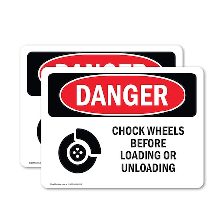 Signmission Safety Culture Sign, 24 in Width, Vinyl Decal, Rectangle OS-2PACK-DS-D-1824-L-1068